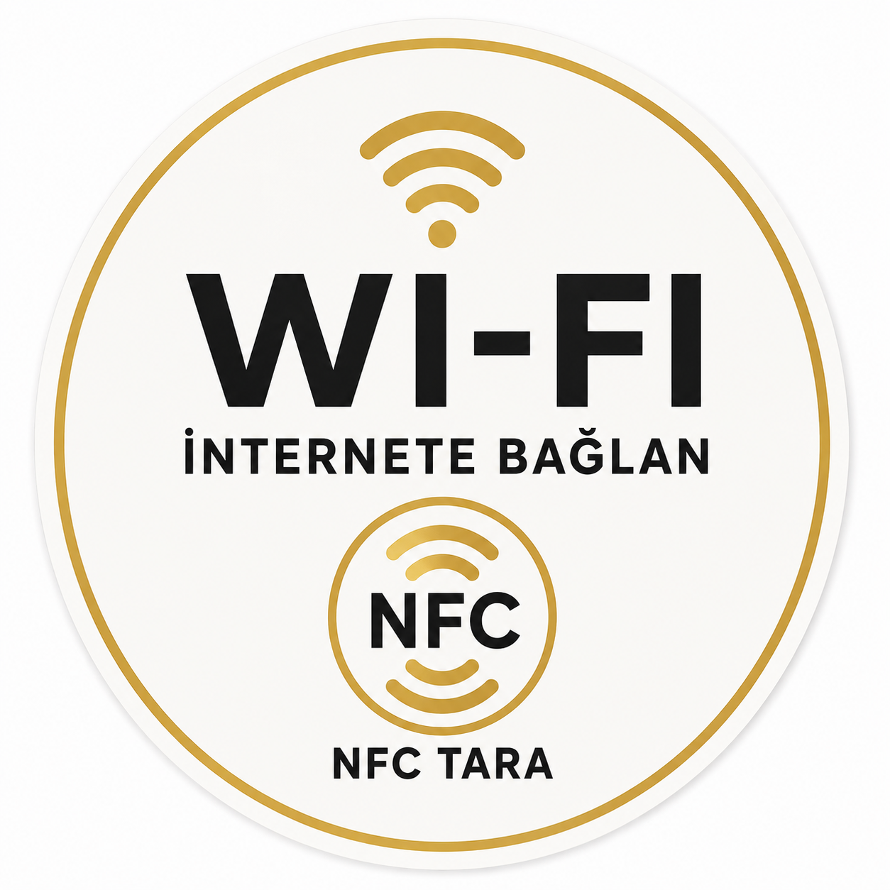 NFC Wi-Fi Sticker (4 cm)